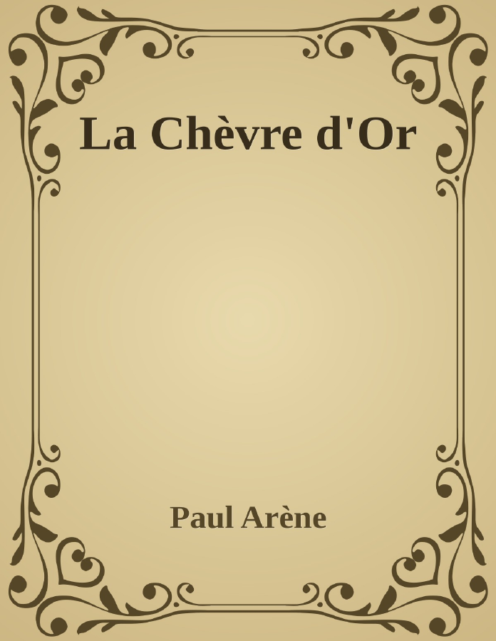 Couverture de La Chèvre d'Or