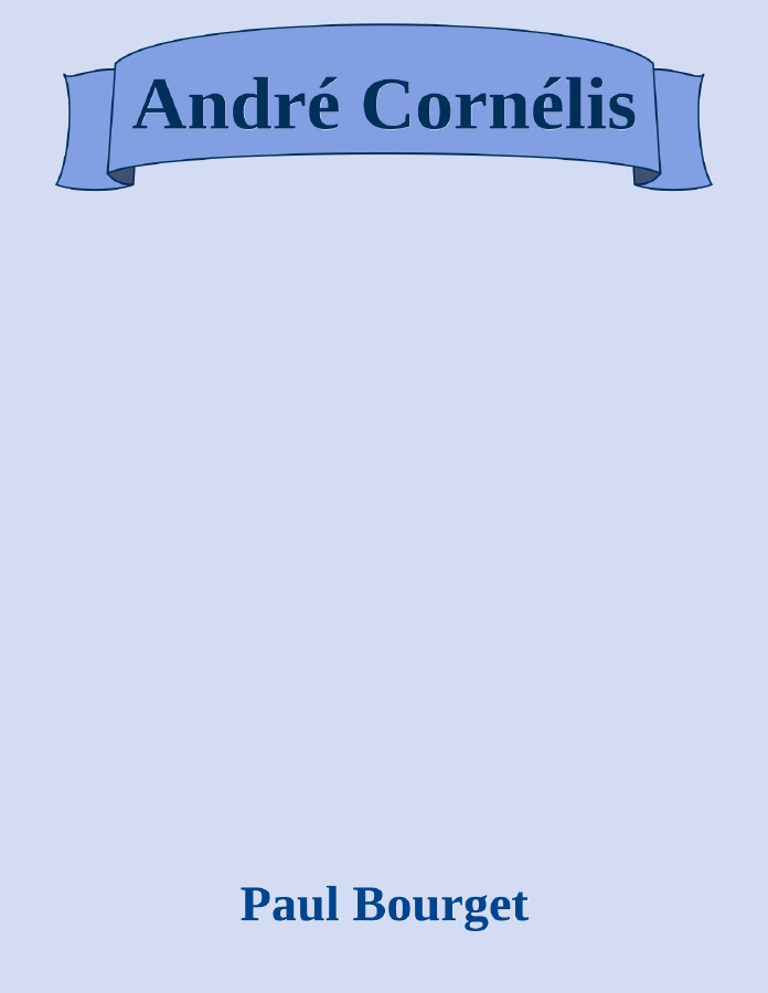 Couverture de André Cornélis