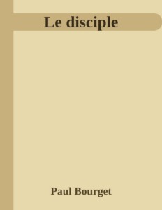 Couverture de Le disciple
