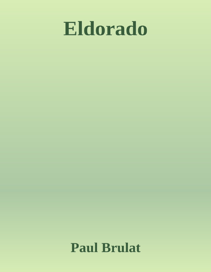 Couverture de Eldorado
