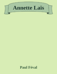 Couverture de Annette Laïs