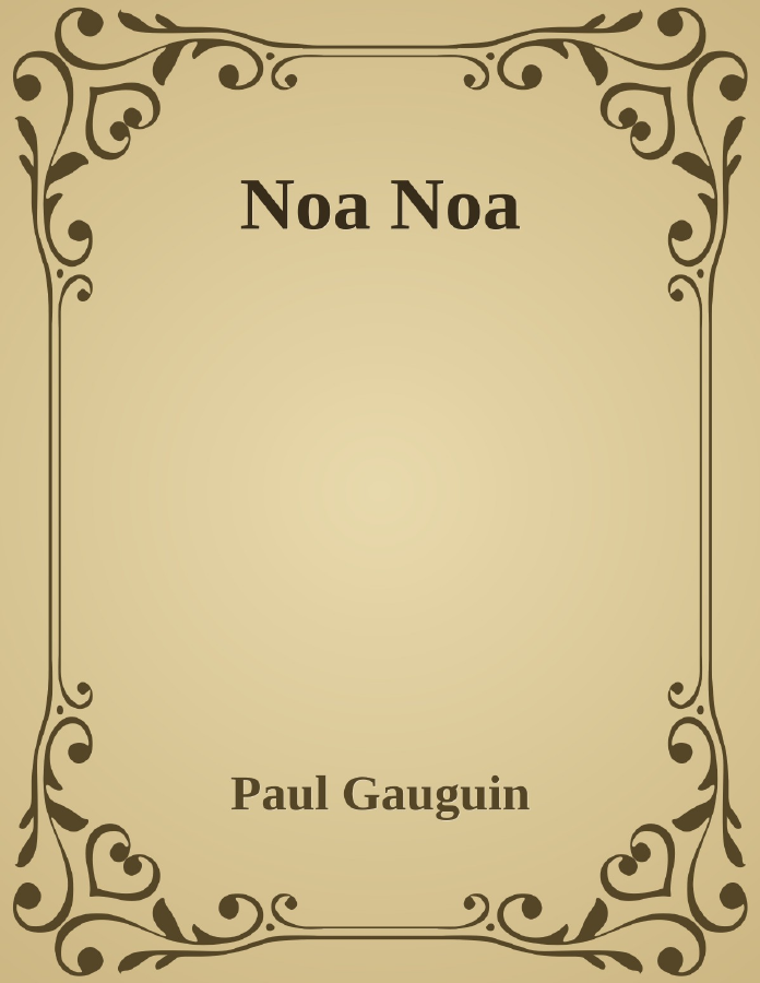 Couverture de Noa Noa