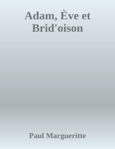Couverture de Adam, Ève et Brid'oison