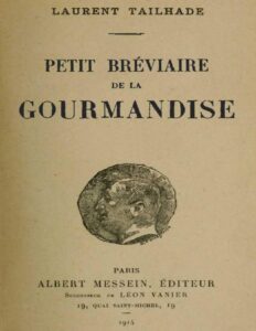 Petit Breviaire De La Gourmandise