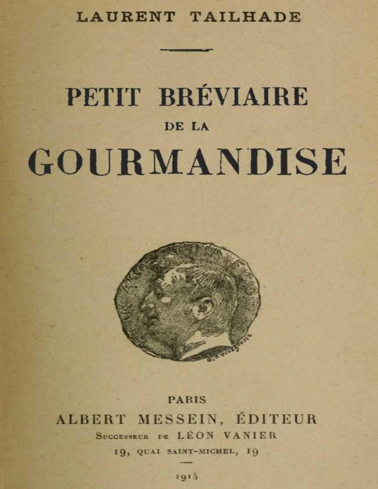 Petit Breviaire De La Gourmandise