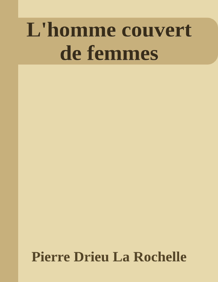 Couverture de L'homme couvert de femmes