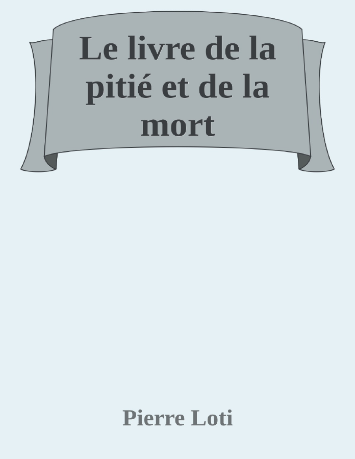 Couverture de Le livre de la pitié et de la mort