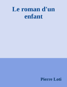Couverture de Le roman d'un enfant