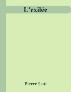 Couverture de L'exilée