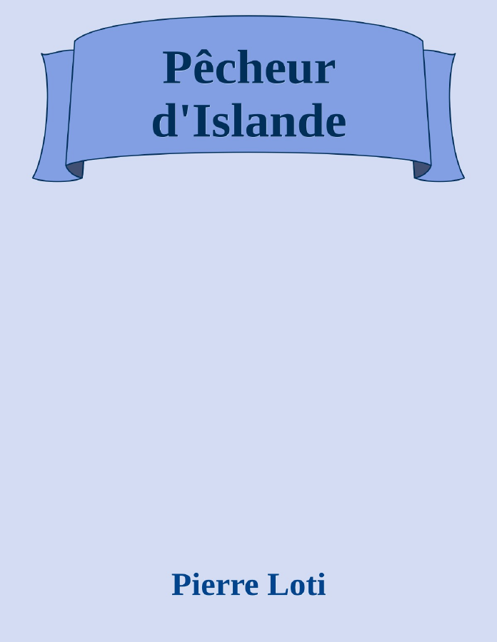 Couverture de Pêcheur d'Islande