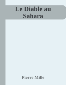 Couverture de Le Diable au Sahara