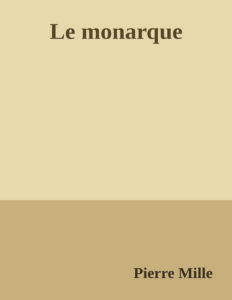 Couverture de Le monarque