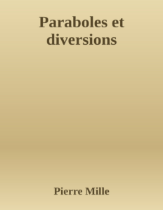 Couverture de Paraboles et diversions