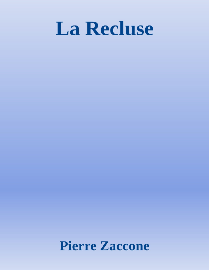 Couverture de La Recluse
