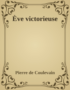 Couverture de Ève victorieuse