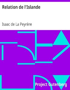 Relation De LrsquoIslande