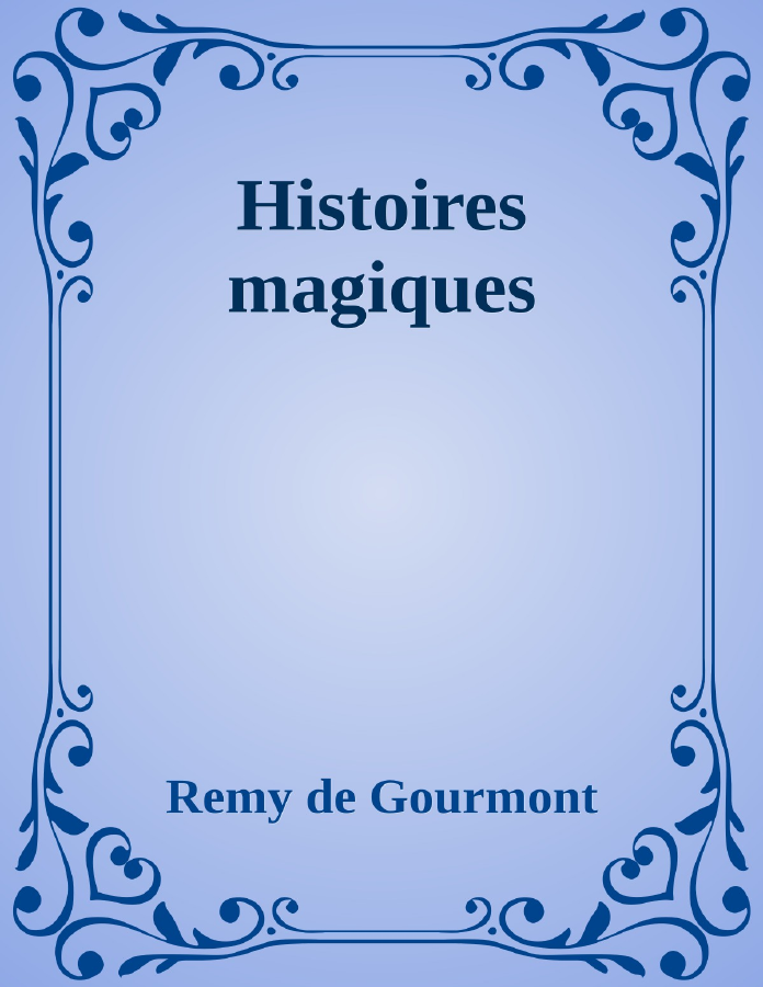 Couverture de Histoires magiques