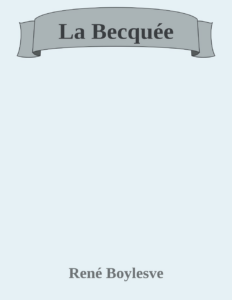 Couverture de La Becquée