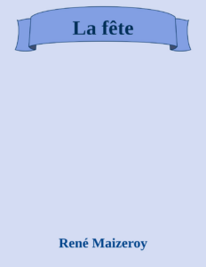 Couverture de La fête