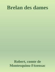 Couverture de Brelan des dames