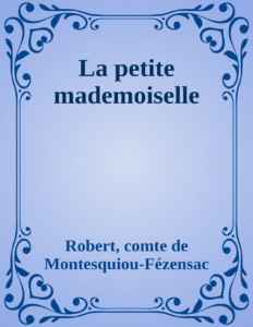 Couverture de La petite mademoiselle