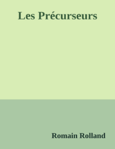 Couverture de Les Précurseurs