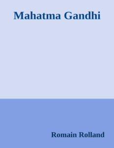Couverture de Mahatma Gandhi
