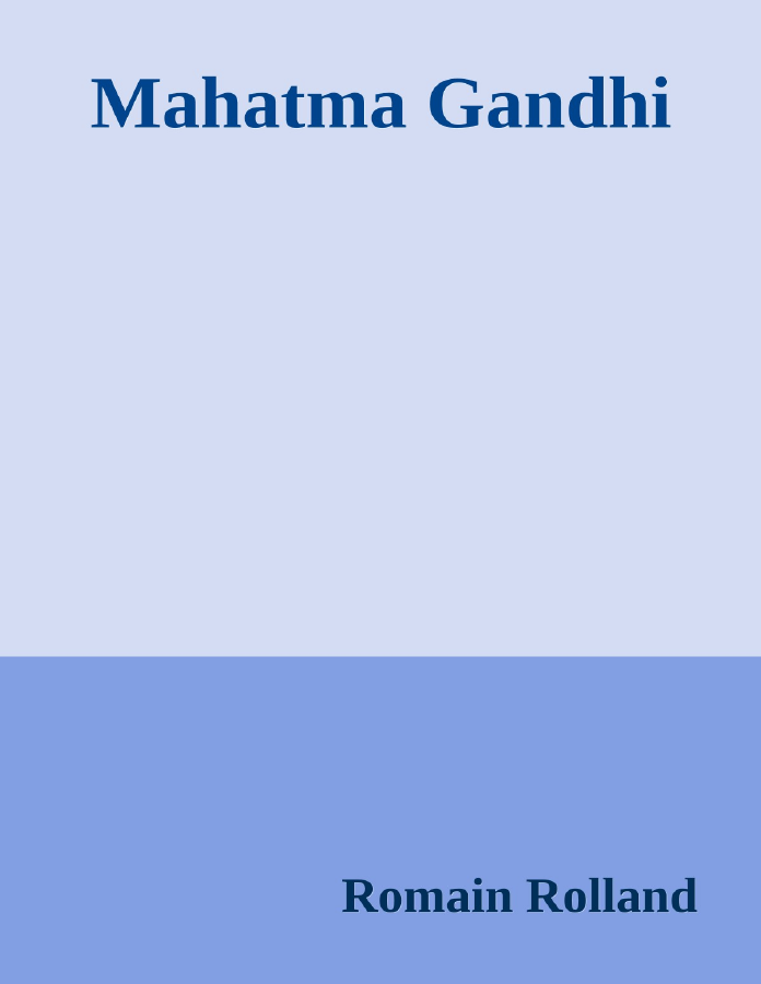 Couverture de Mahatma Gandhi
