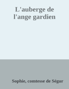 Couverture de L'auberge de l'ange gardien
