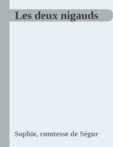 Couverture de Les deux nigauds