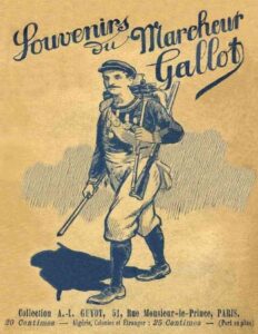 Souvenirs Du Celebre Marcheur Gallot Le Roi Des Marcheurs