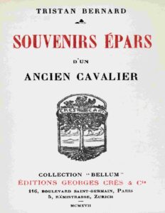 Souvenirs Epars Drsquoun Ancien Cavalier