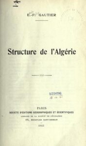 Structure De LrsquoAlgerie