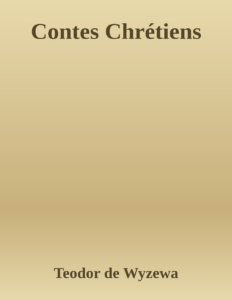 Couverture de Contes Chrétiens