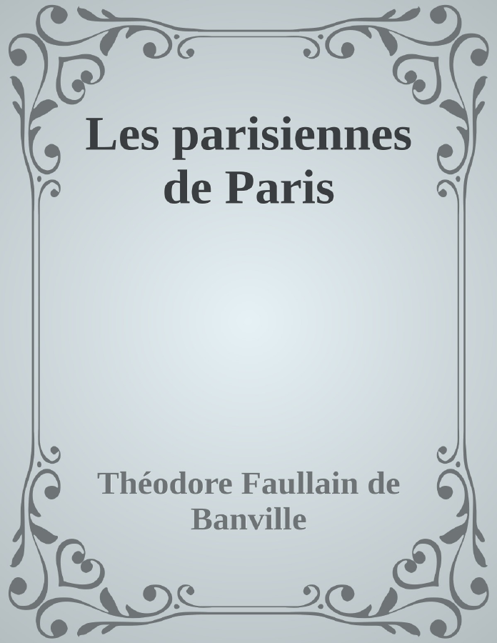 Couverture de Les parisiennes de Paris