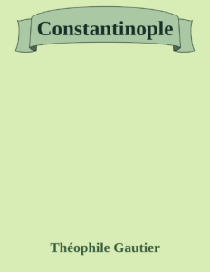 Couverture de Constantinople
