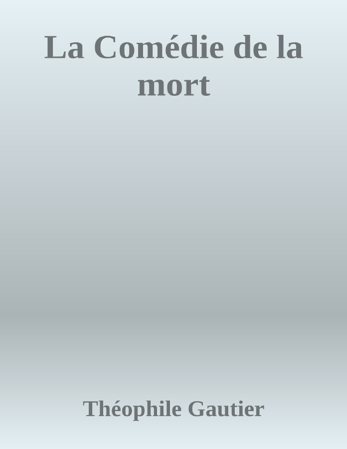 Couverture de La Comédie de la mort