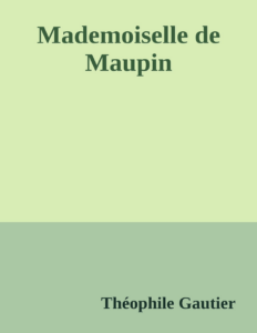 Couverture de Mademoiselle de Maupin