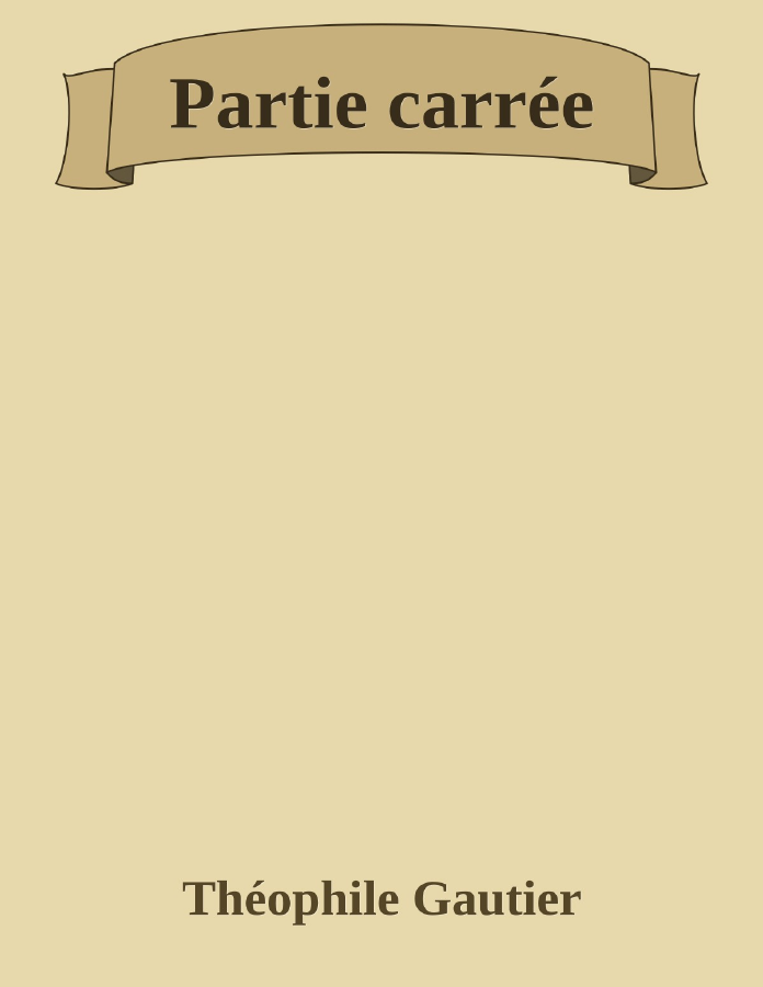 Couverture de Partie carrée