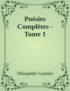 Couverture de Poésies Complètes - Tome 1