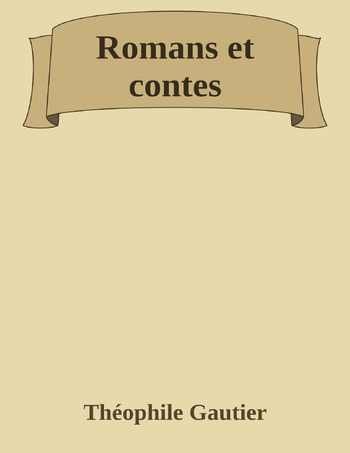 Couverture de Romans et contes