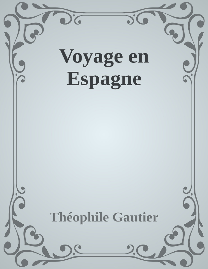 Couverture de Voyage en Espagne