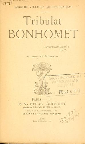 Tribulat Bonhomet