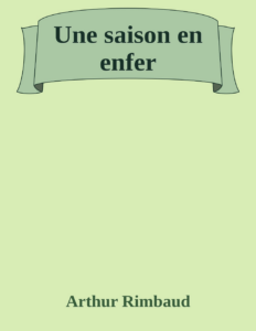 Couverture de Une saison en enfer