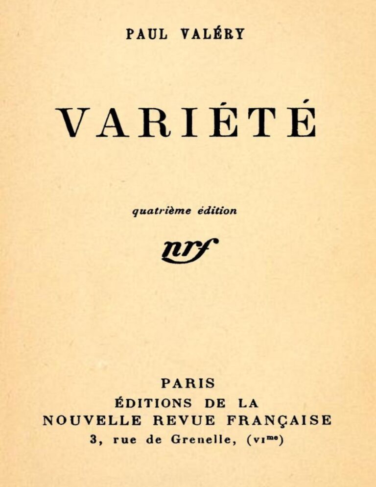 Couverture de Variété I