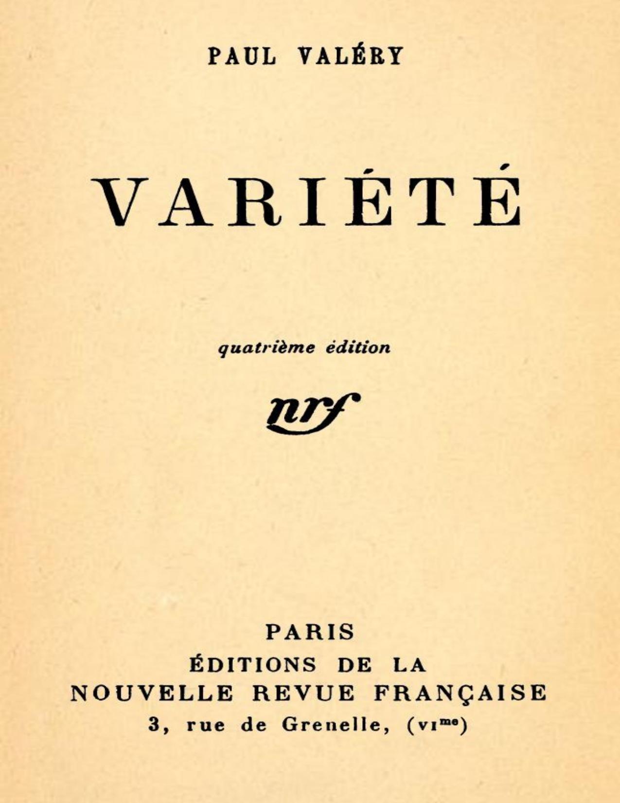 Variete I