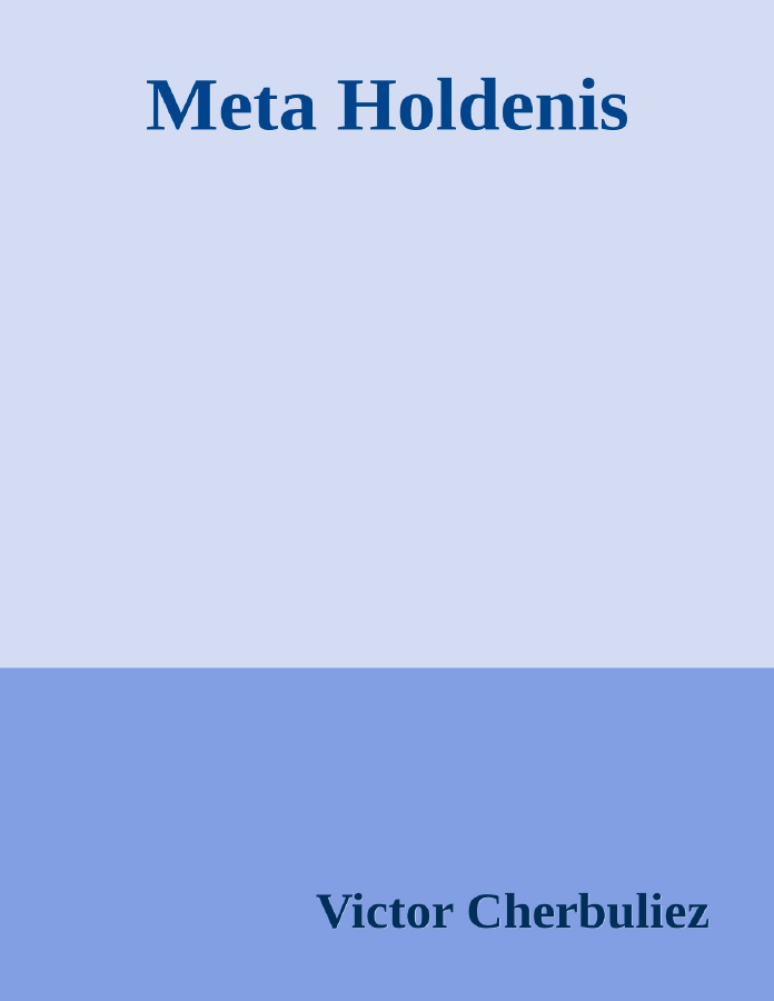 Couverture de Meta Holdenis
