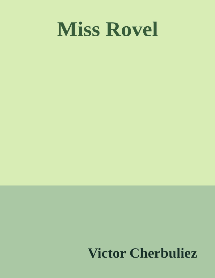 Couverture de Miss Rovel