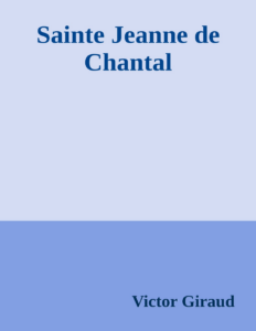Couverture de Sainte Jeanne de Chantal