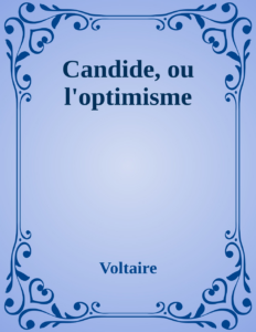 Couverture de Candide, ou l'optimisme